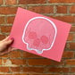 Pink Skull Print, Halloween Decor, Horror Gift, Horror Decor, Horror Print, Spooky Decor, Spooky Art