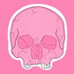 Pink Skull Print, Halloween Decor, Horror Gift, Horror Decor, Horror Print, Spooky Decor, Spooky Art