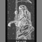 Death Tarot Card Inspired Print, Halloween Decor, Horror Gift, Horror Decor, Horror Print, Spooky Decor, Spooky Art