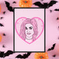 Sarah Sanderson, Hocus Pocus Inspired Print, Halloween Decor, Horror Gift, Horror Decor, Horror Print, Spooky Decor, Spooky Art