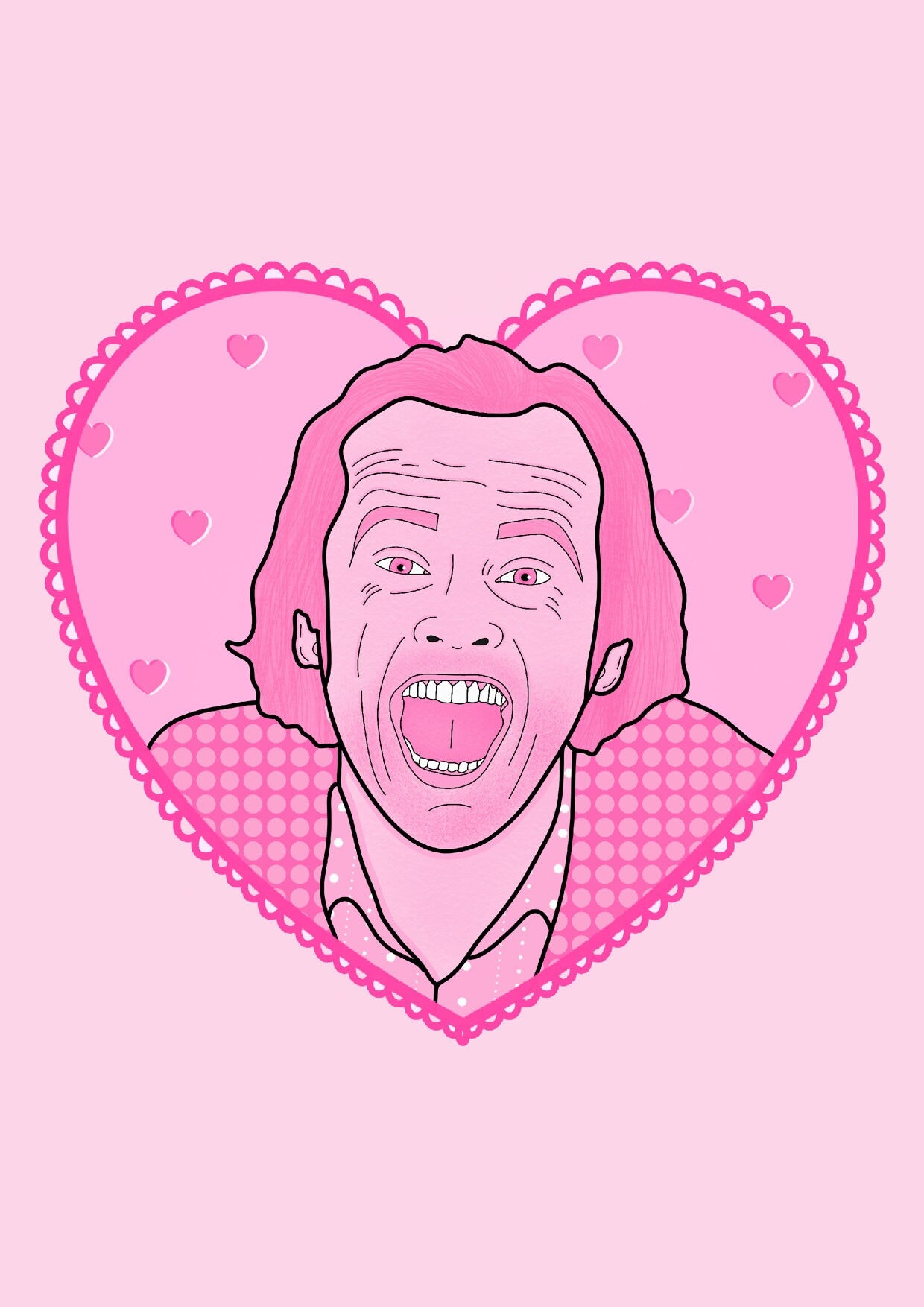 Jack Torrance Inspired Print, The Shining Movie, Halloween Decor, Horror Gift, Horror Decor, Horror Print, Spooky Decor, Spooky Art