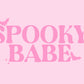 Pink Spooky Babe Print, Halloween Decor, Horror Gift, Horror Decor, Horror Print, Spooky Decor, Spooky Art, Pink Halloween, Pink Doll
