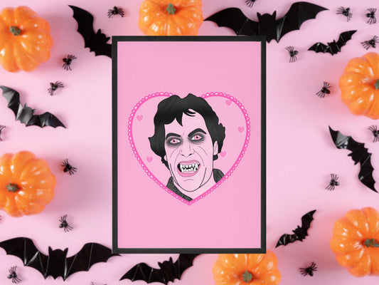 American Werewolf in London Inspired Print, Halloween Decor, Horror Gift, Horror Decor, Horror Print, Spooky Decor, Spooky Art